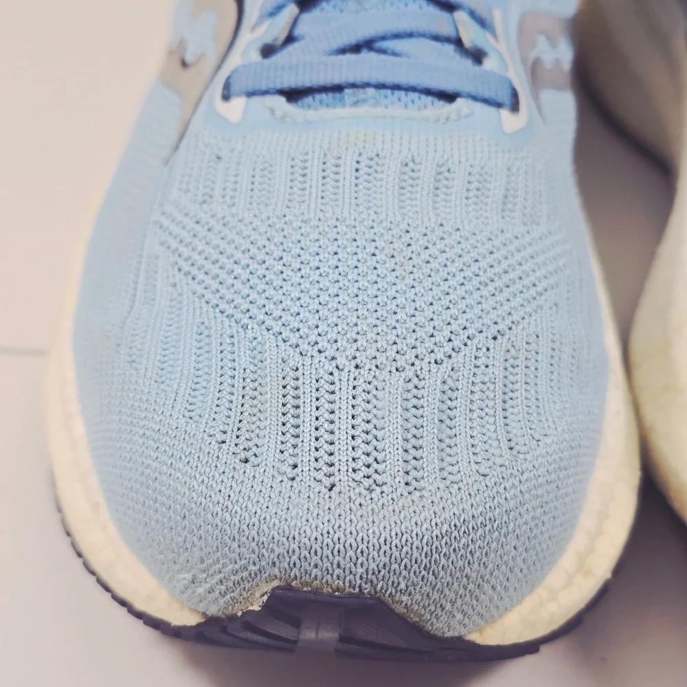 Saucony Triumph 21 Running Athletic Shoes Womens US 10 Blue White Sneakers - Picture 5 of 14